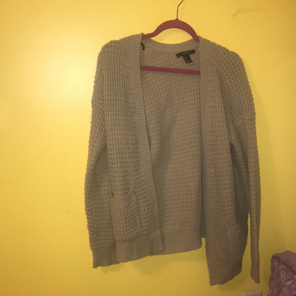 Forever 21 Sweaters - Brand new light brown cardigan